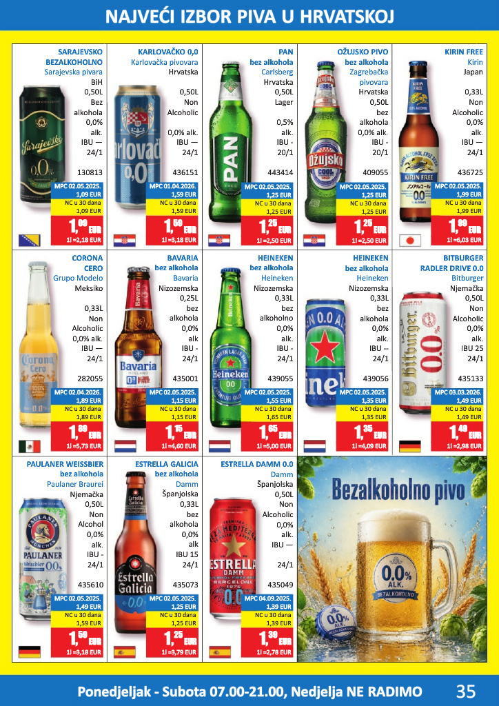 vrutak - Aktualni katalog Vrutak - Pivski katalog od ponedjeljka, 01.06.2026 do utorka, 30.06.2026 - page: 35