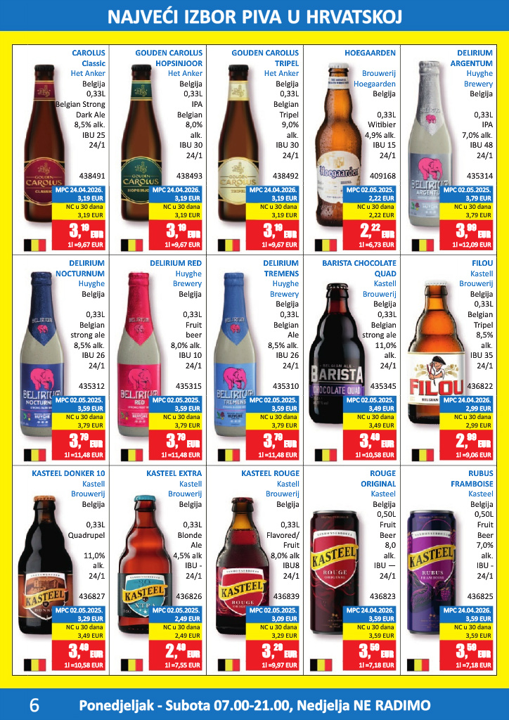vrutak - Aktualni katalog Vrutak - Pivski katalog od ponedjeljka, 01.06.2026 do utorka, 30.06.2026 - page: 6
