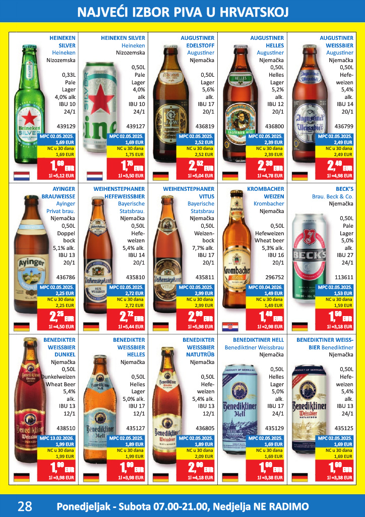vrutak - Aktualni katalog Vrutak - Pivski katalog od ponedjeljka, 01.06.2026 do utorka, 30.06.2026 - page: 28