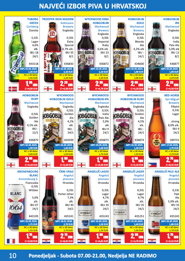 vrutak - Aktualni katalog Vrutak - Pivski katalog od ponedjeljka, 01.06.2026 do utorka, 30.06.2026 - page: 10
