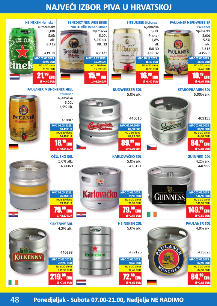vrutak - Aktualni katalog Vrutak - Pivski katalog od ponedjeljka, 01.06.2026 do utorka, 30.06.2026 - page: 48