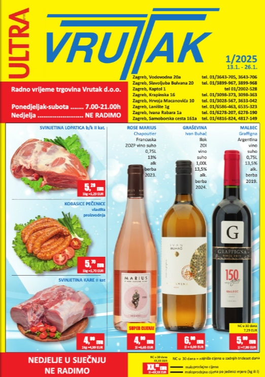 vrutak - Vrutak katalog vrijedi od 13.01. do 26.01.