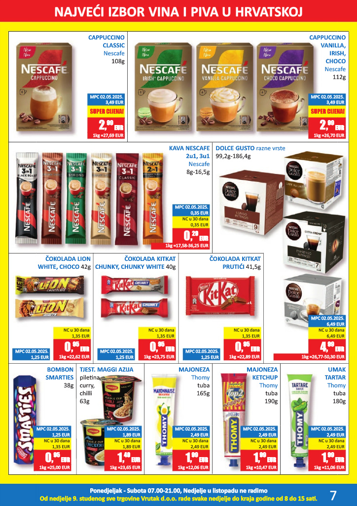 vrutak - Prelistajte katalog Vrutak, vrijedi od 13.10. do 26.10. - page: 7 vrutak - Prelistajte katalog Vrutak, vrijedi od 13.10. do 26.10. - page: 7