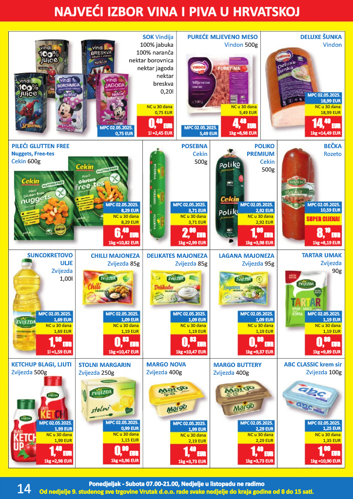 vrutak - Prelistajte katalog Vrutak, vrijedi od 13.10. do 26.10. - page: 14 vrutak - Prelistajte katalog Vrutak, vrijedi od 13.10. do 26.10. - page: 14