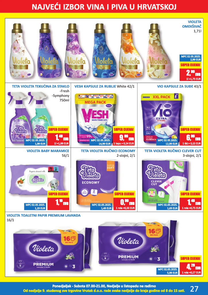 vrutak - Prelistajte katalog Vrutak, vrijedi od 13.10. do 26.10. - page: 27 vrutak - Prelistajte katalog Vrutak, vrijedi od 13.10. do 26.10. - page: 27