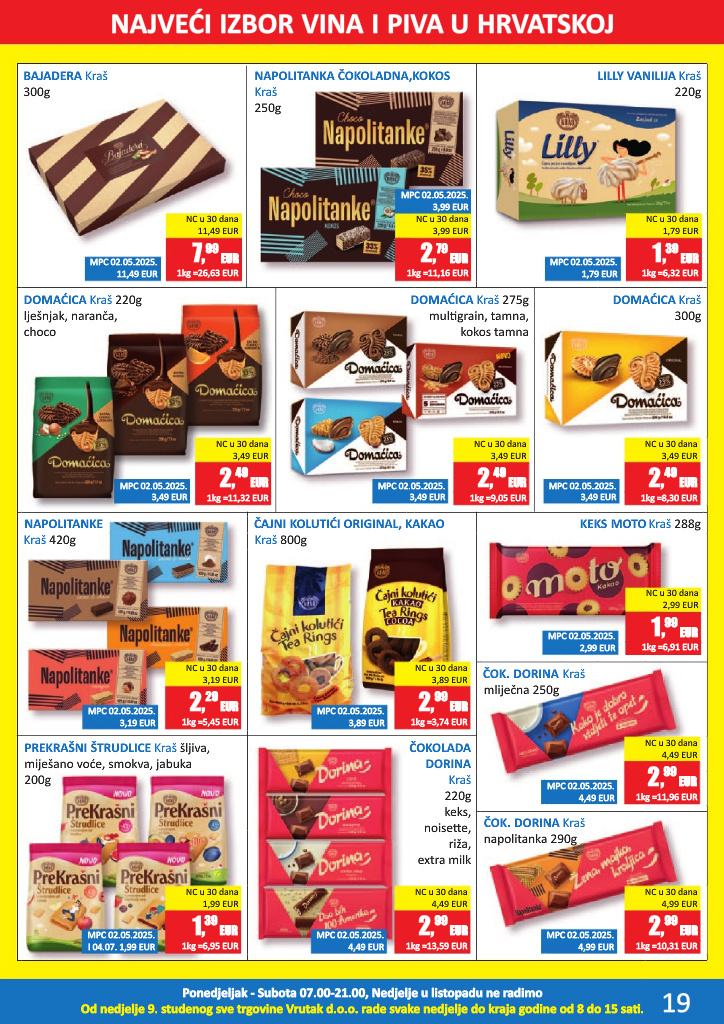 vrutak - Prelistajte katalog Vrutak, vrijedi od 13.10. do 26.10. - page: 19 vrutak - Prelistajte katalog Vrutak, vrijedi od 13.10. do 26.10. - page: 19