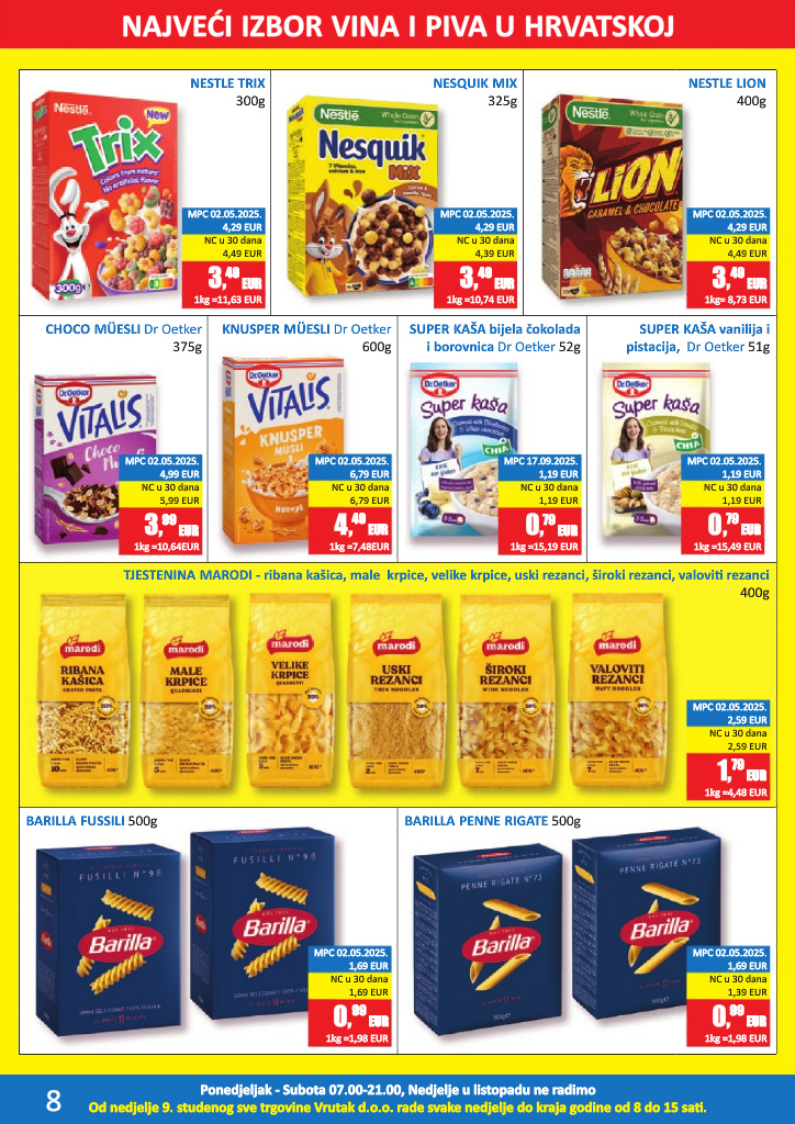 vrutak - Prelistajte katalog Vrutak, vrijedi od 13.10. do 26.10. - page: 8 vrutak - Prelistajte katalog Vrutak, vrijedi od 13.10. do 26.10. - page: 8