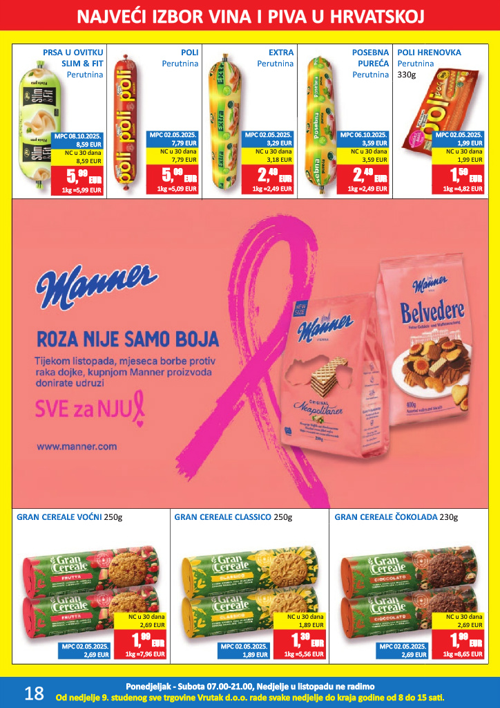 vrutak - Prelistajte katalog Vrutak, vrijedi od 13.10. do 26.10. - page: 18 vrutak - Prelistajte katalog Vrutak, vrijedi od 13.10. do 26.10. - page: 18
