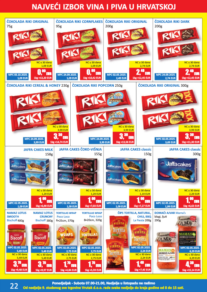 vrutak - Prelistajte katalog Vrutak, vrijedi od 13.10. do 26.10. - page: 22 vrutak - Prelistajte katalog Vrutak, vrijedi od 13.10. do 26.10. - page: 22