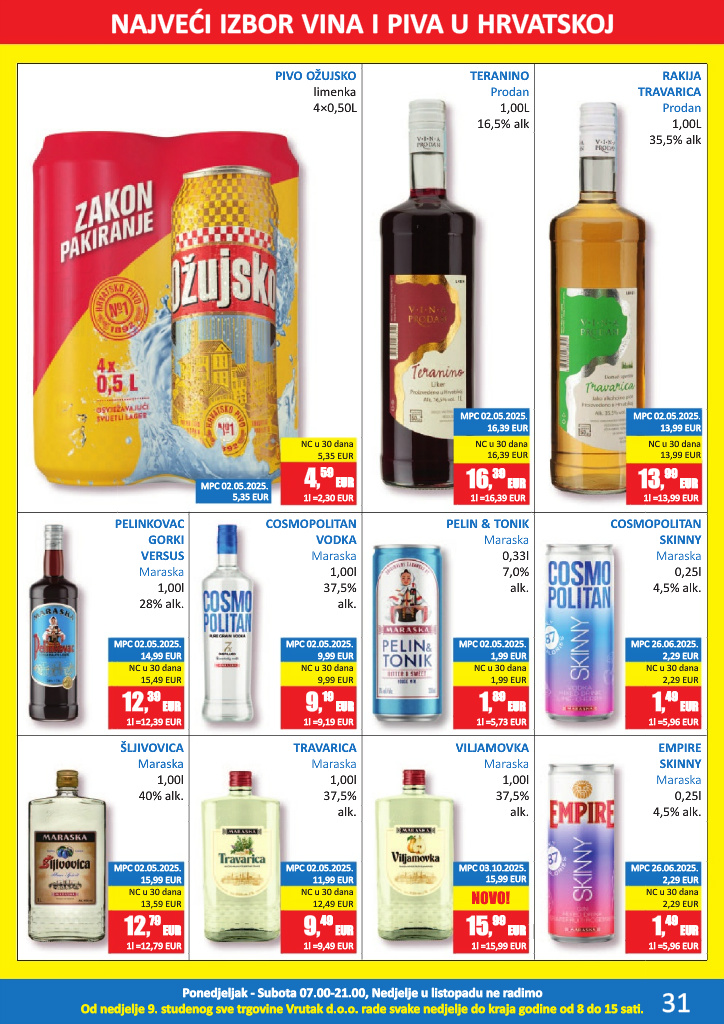 vrutak - Prelistajte katalog Vrutak, vrijedi od 13.10. do 26.10. - page: 31 vrutak - Prelistajte katalog Vrutak, vrijedi od 13.10. do 26.10. - page: 31