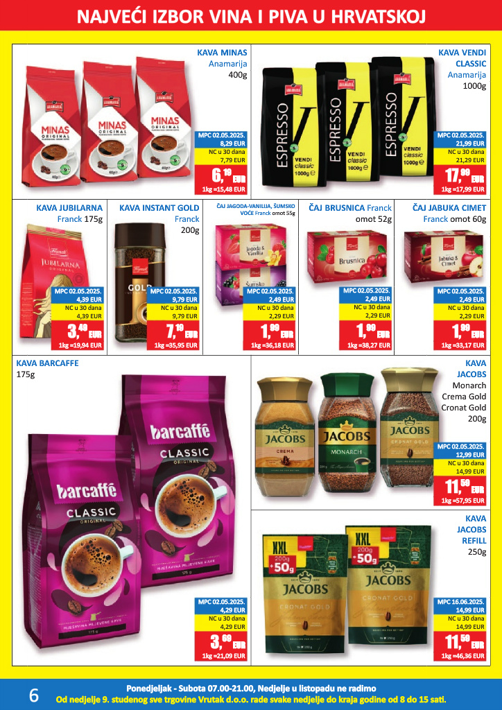 vrutak - Prelistajte katalog Vrutak, vrijedi od 13.10. do 26.10. - page: 6 vrutak - Prelistajte katalog Vrutak, vrijedi od 13.10. do 26.10. - page: 6