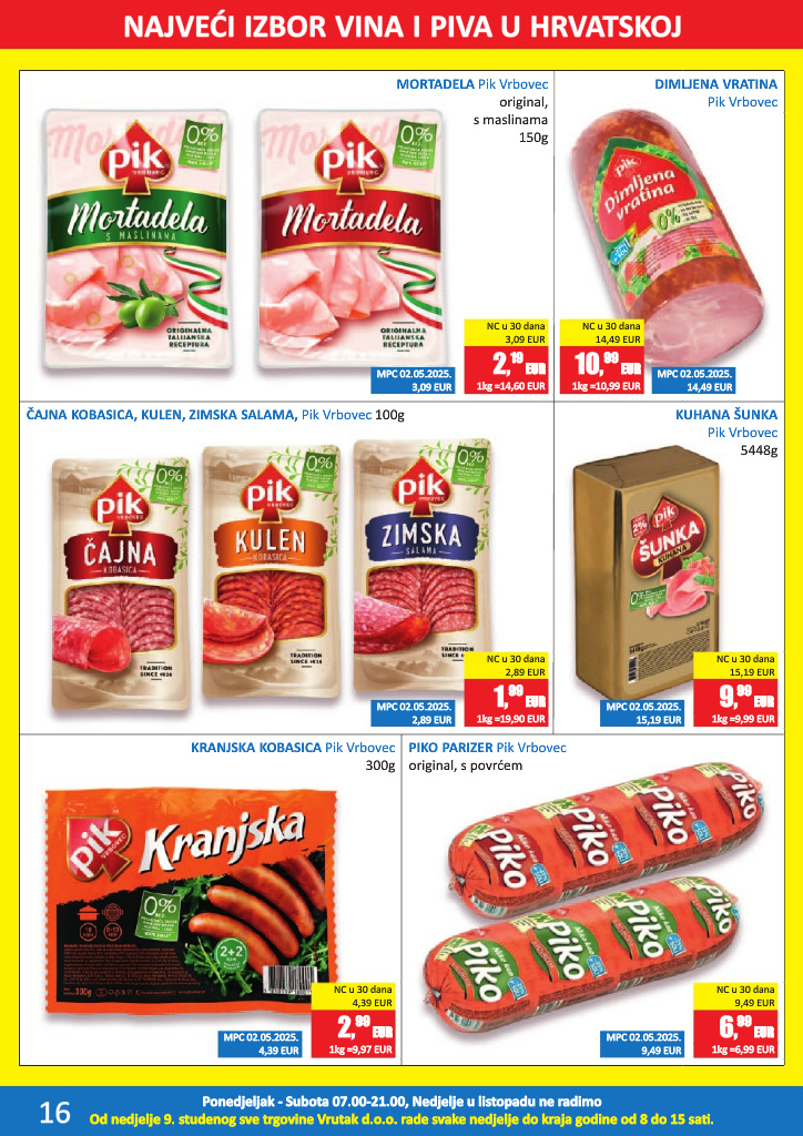 vrutak - Prelistajte katalog Vrutak, vrijedi od 13.10. do 26.10. - page: 16 vrutak - Prelistajte katalog Vrutak, vrijedi od 13.10. do 26.10. - page: 16