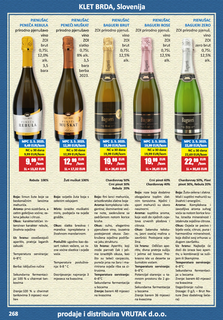 vrutak - Prelistajte katalog Vrutak - Vinski Katalog, vrijedi od 01.11. do 31.10. - page: 268