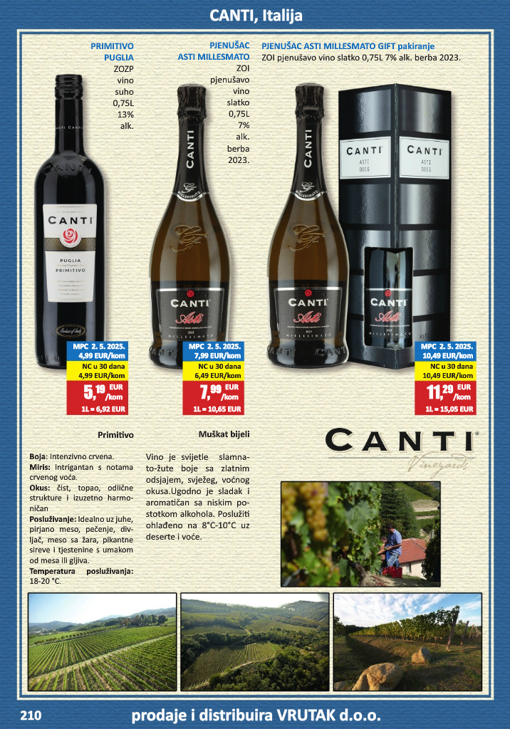 vrutak - Prelistajte katalog Vrutak - Vinski Katalog, vrijedi od 01.11. do 31.10. - page: 210