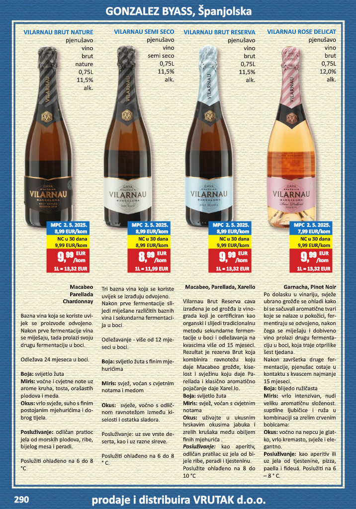 vrutak - Prelistajte katalog Vrutak - Vinski Katalog, vrijedi od 01.11. do 31.10. - page: 290
