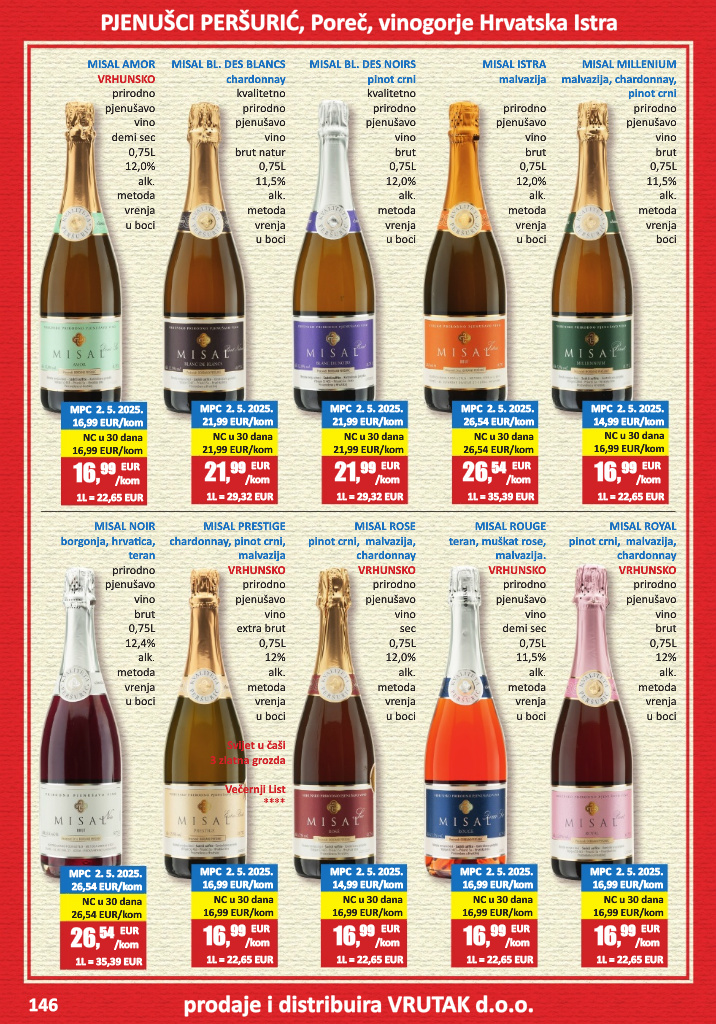 vrutak - Prelistajte katalog Vrutak - Vinski Katalog, vrijedi od 01.11. do 31.10. - page: 146