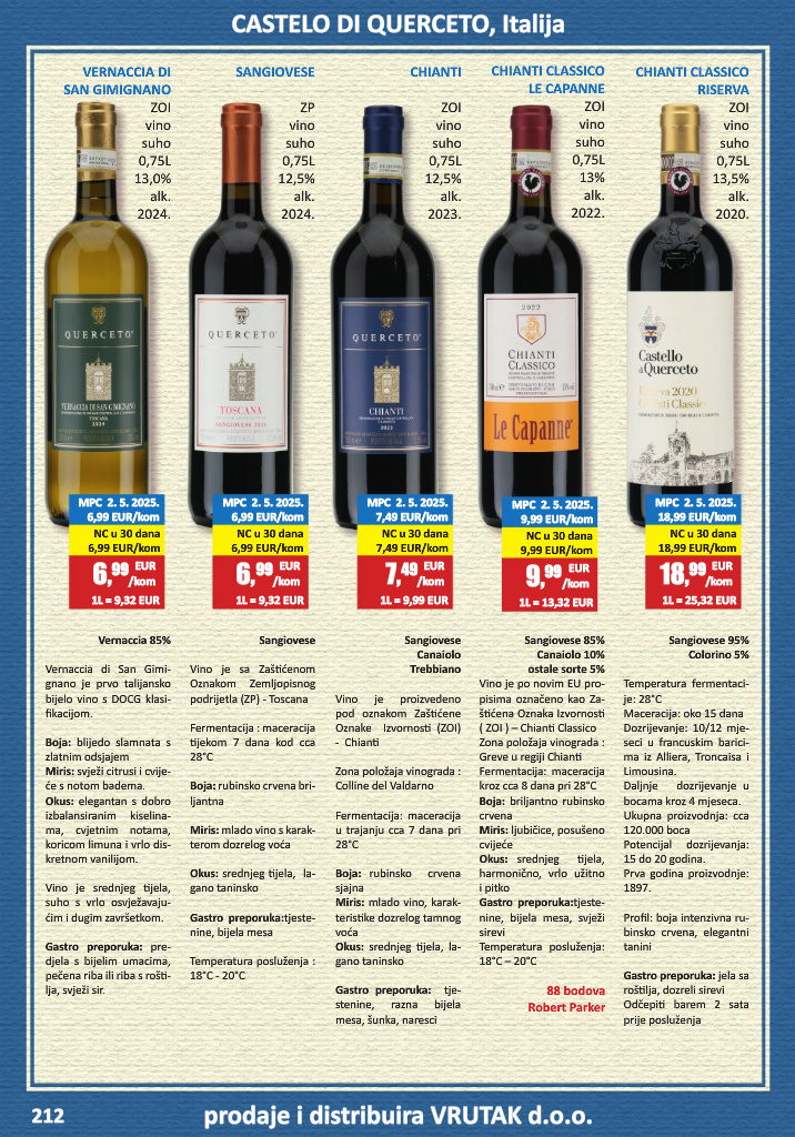 vrutak - Prelistajte katalog Vrutak - Vinski Katalog, vrijedi od 01.11. do 31.10. - page: 212