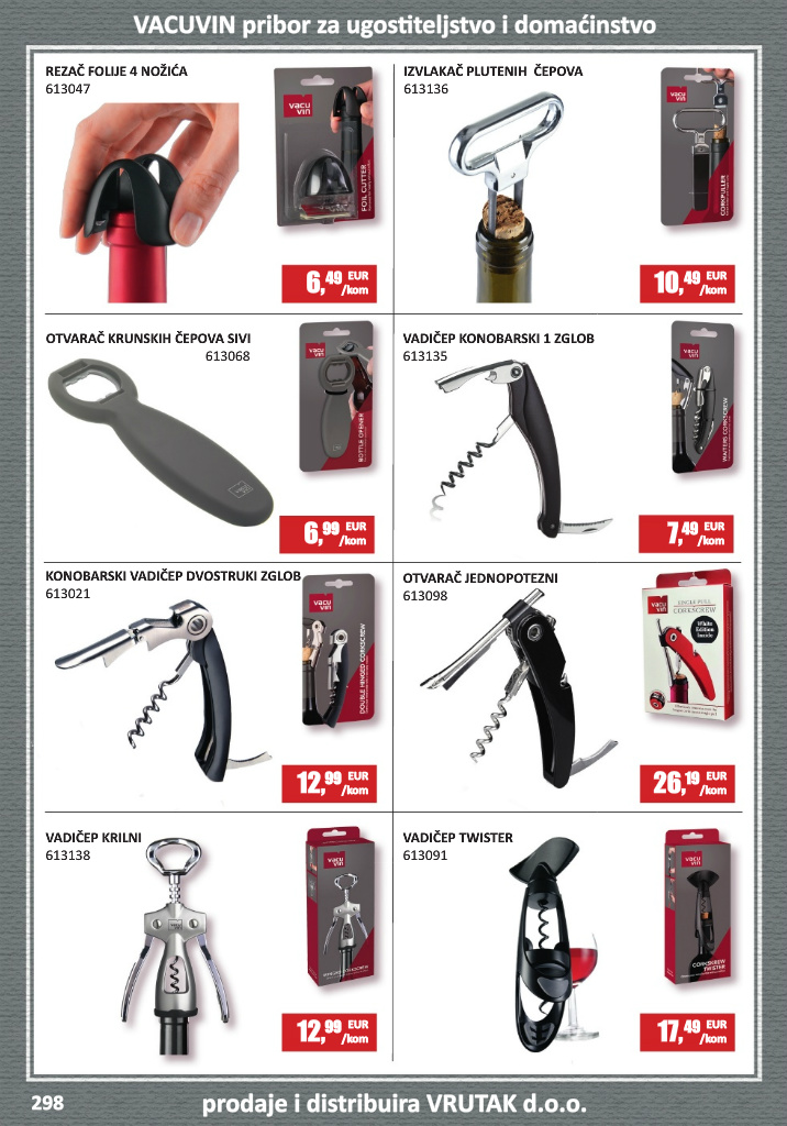 vrutak - Prelistajte katalog Vrutak - Vinski Katalog, vrijedi od 01.11. do 31.10. - page: 298