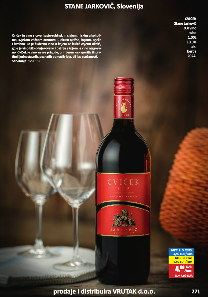 vrutak - Prelistajte katalog Vrutak - Vinski Katalog, vrijedi od 01.11. do 31.10. - page: 271