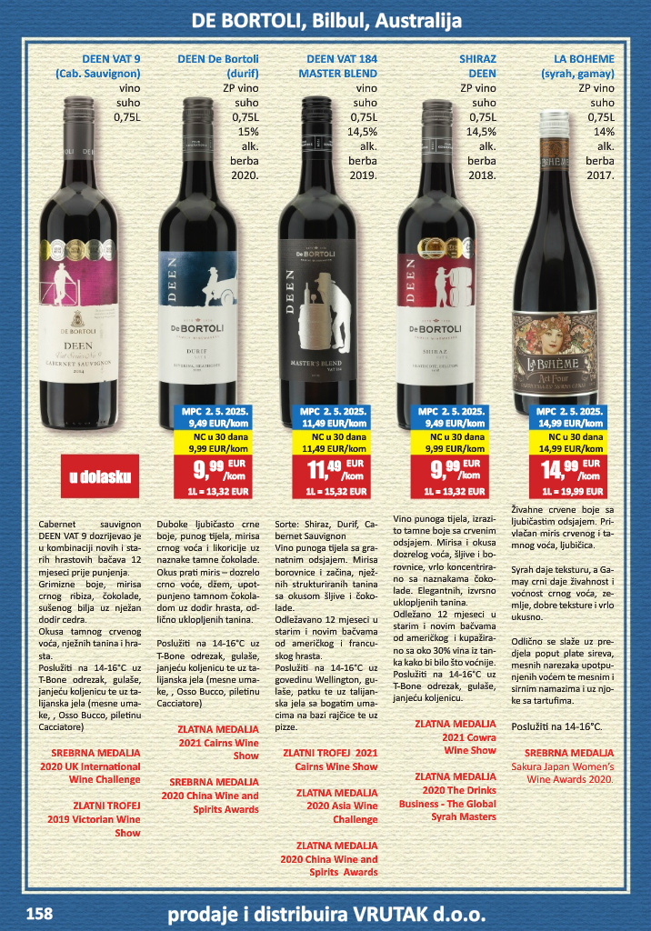 vrutak - Prelistajte katalog Vrutak - Vinski Katalog, vrijedi od 01.11. do 31.10. - page: 158