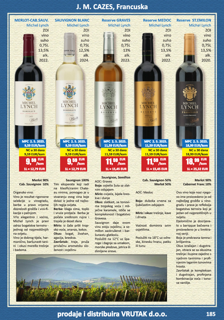 vrutak - Prelistajte katalog Vrutak - Vinski Katalog, vrijedi od 01.11. do 31.10. - page: 185