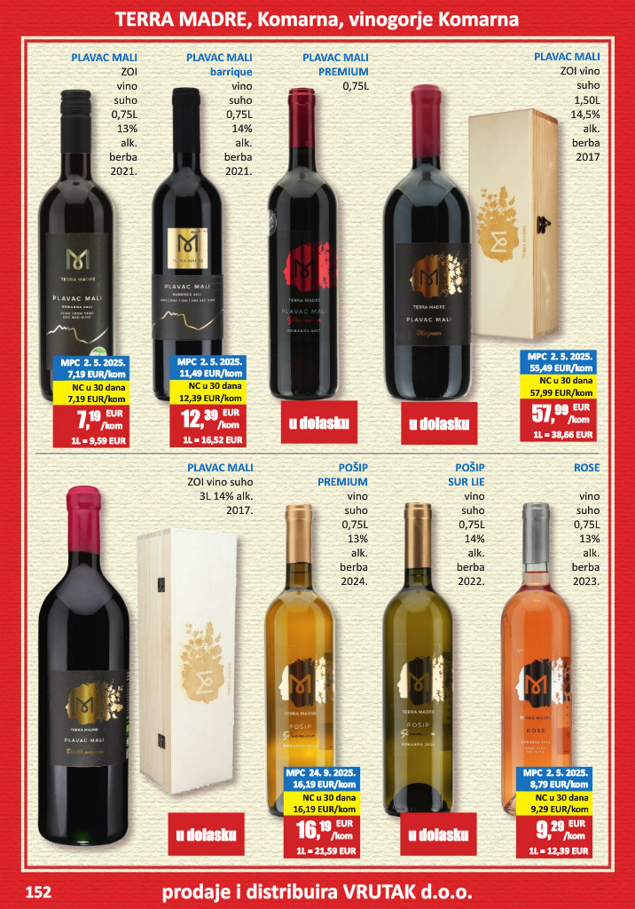 vrutak - Prelistajte katalog Vrutak - Vinski Katalog, vrijedi od 01.11. do 31.10. - page: 152