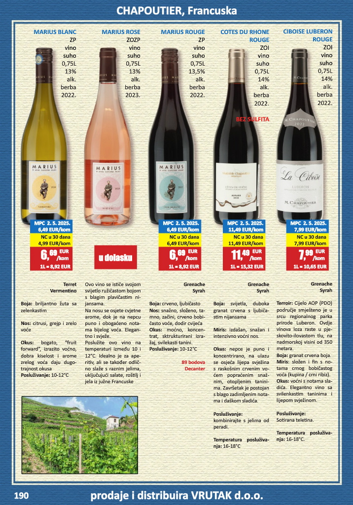 vrutak - Prelistajte katalog Vrutak - Vinski Katalog, vrijedi od 01.11. do 31.10. - page: 190