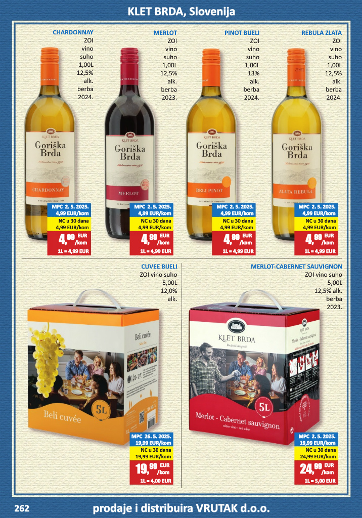 vrutak - Prelistajte katalog Vrutak - Vinski Katalog, vrijedi od 01.11. do 31.10. - page: 262