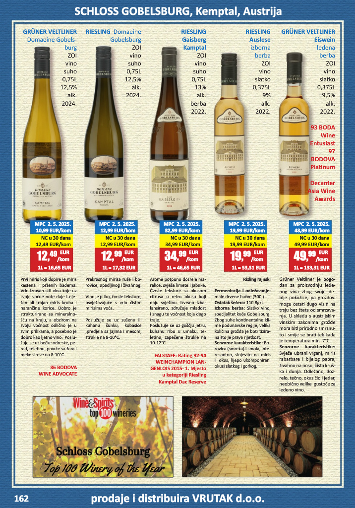 vrutak - Prelistajte katalog Vrutak - Vinski Katalog, vrijedi od 01.11. do 31.10. - page: 162