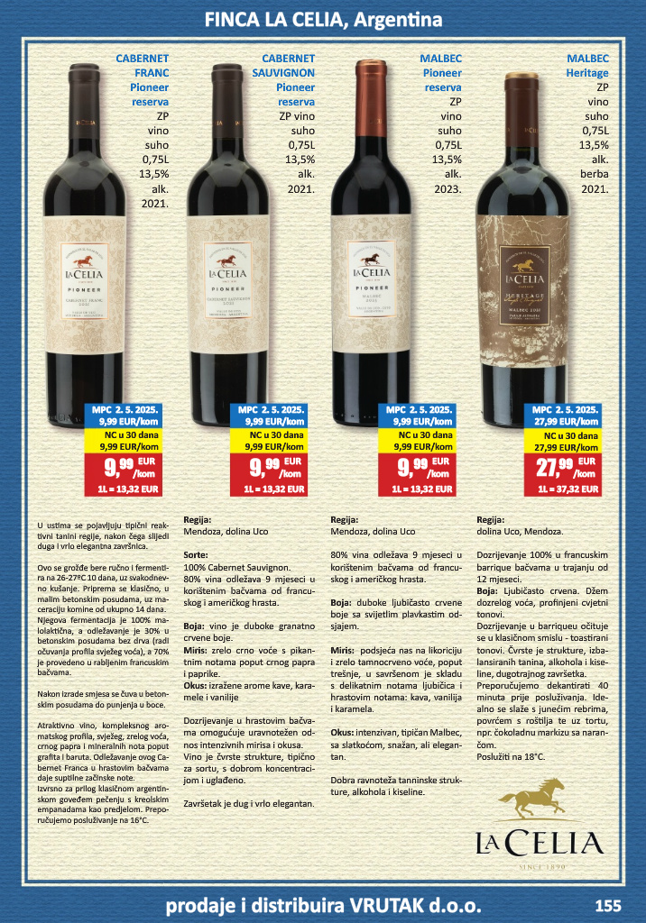 vrutak - Prelistajte katalog Vrutak - Vinski Katalog, vrijedi od 01.11. do 31.10. - page: 155