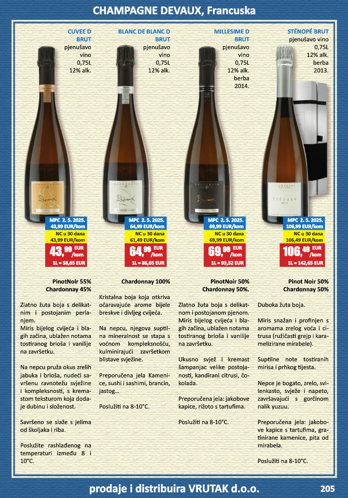 vrutak - Prelistajte katalog Vrutak - Vinski Katalog, vrijedi od 01.11. do 31.10. - page: 205