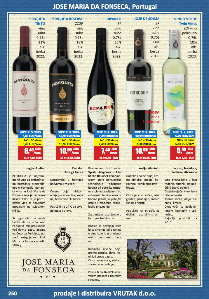 vrutak - Prelistajte katalog Vrutak - Vinski Katalog, vrijedi od 01.11. do 31.10. - page: 250