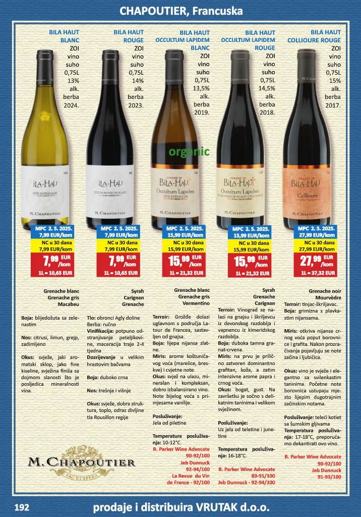 vrutak - Prelistajte katalog Vrutak - Vinski Katalog, vrijedi od 01.11. do 31.10. - page: 192