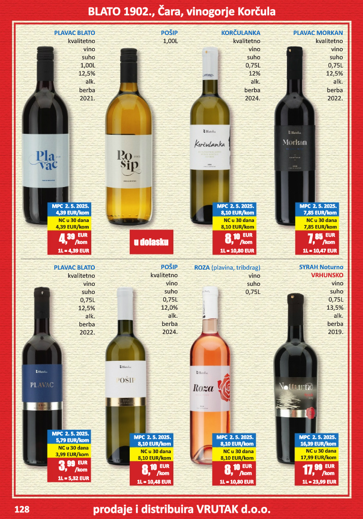 vrutak - Prelistajte katalog Vrutak - Vinski Katalog, vrijedi od 01.11. do 31.10. - page: 128