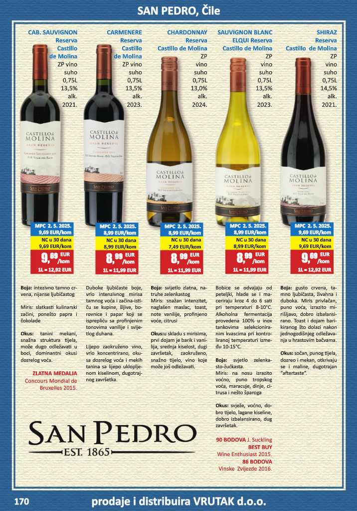 vrutak - Prelistajte katalog Vrutak - Vinski Katalog, vrijedi od 01.11. do 31.10. - page: 170