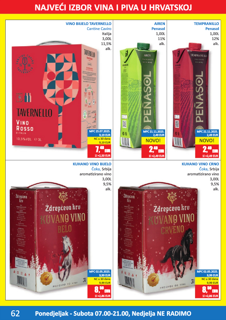 vrutak - Prelistajte katalog Vrutak - Katalog, vrijedi od 15.12. do 31.12. - page: 62