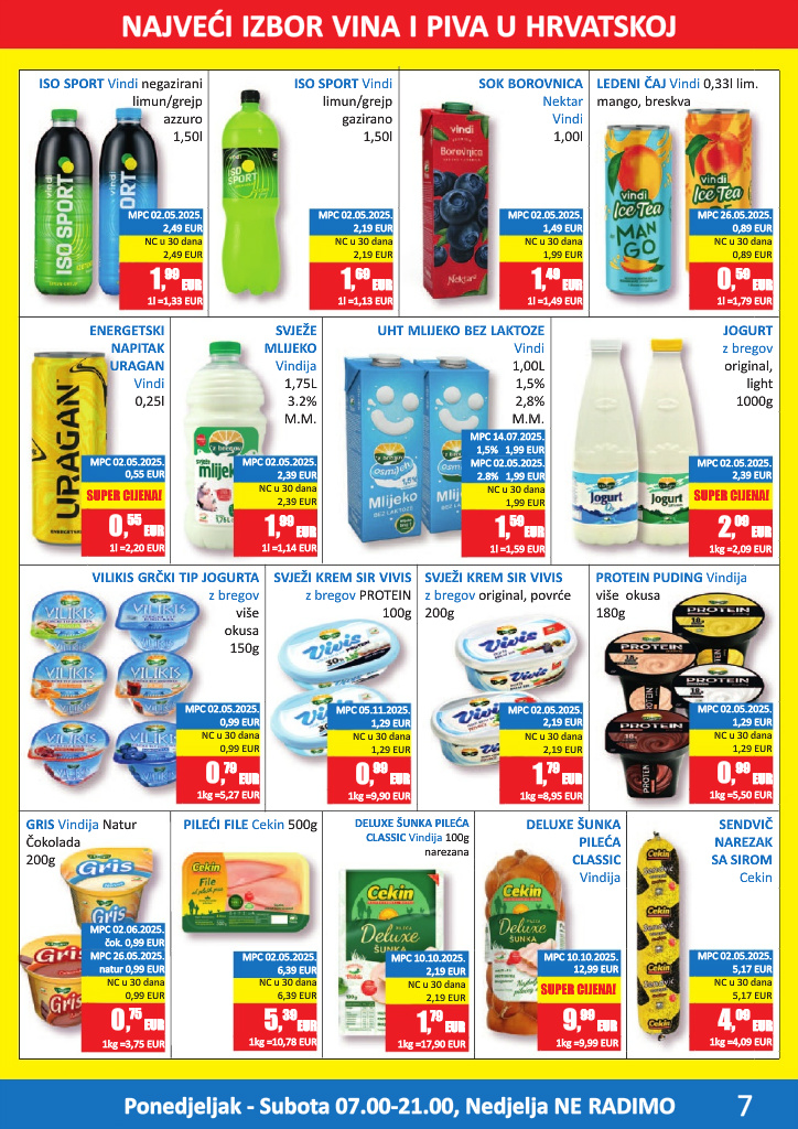 vrutak - Prelistajte katalog Vrutak - Katalog siječanj, vrijedi od 12.01. do 25.01. - page: 7