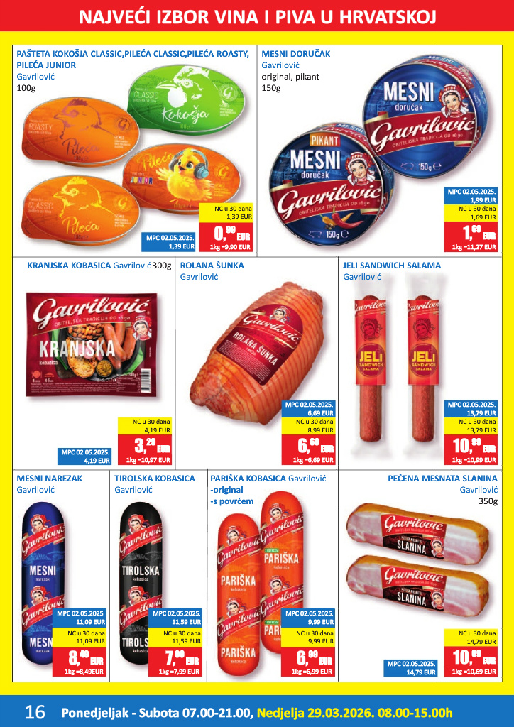 vrutak - Prelistajte katalog Vrutak, vrijedi od 16.03.2026 do 05.04.2026 - page: 16