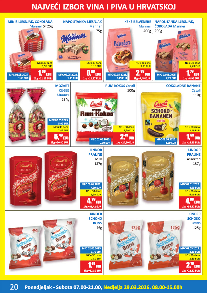 vrutak - Prelistajte katalog Vrutak, vrijedi od 16.03.2026 do 05.04.2026 - page: 20