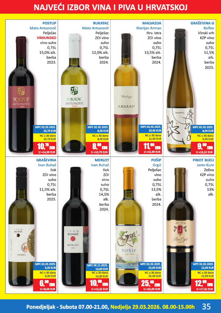 vrutak - Prelistajte katalog Vrutak, vrijedi od 16.03.2026 do 05.04.2026 - page: 35