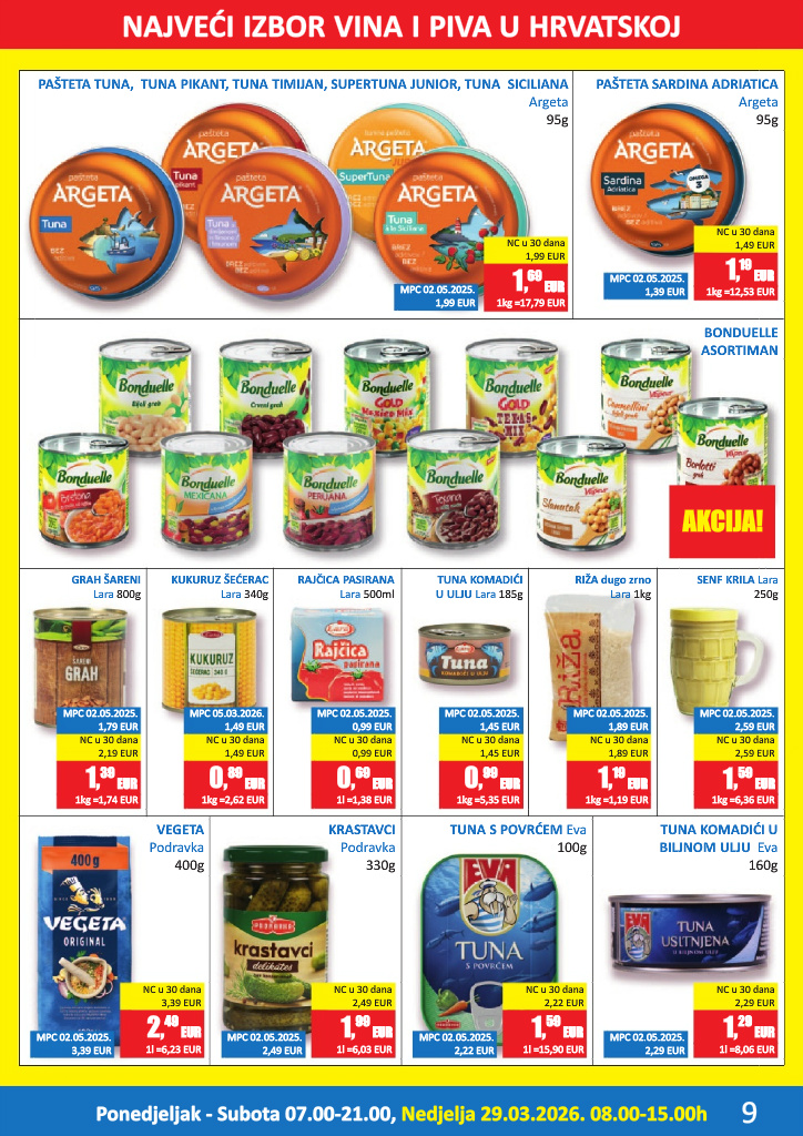 vrutak - Prelistajte katalog Vrutak, vrijedi od 16.03.2026 do 05.04.2026 - page: 9