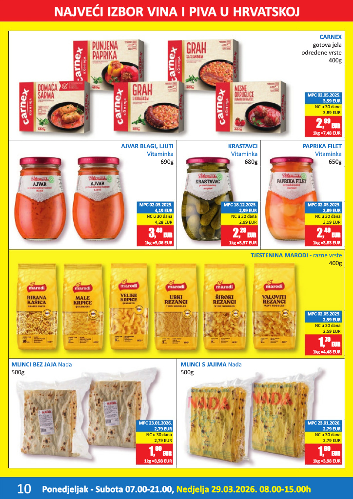 vrutak - Prelistajte katalog Vrutak, vrijedi od 16.03.2026 do 05.04.2026 - page: 10