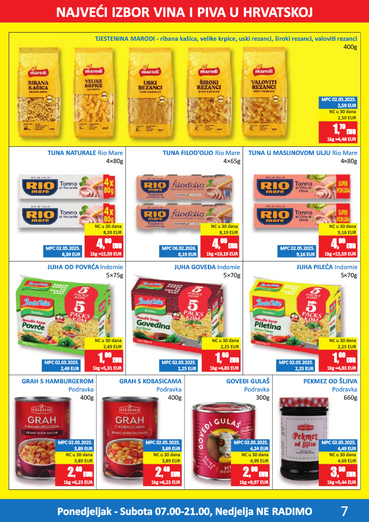 vrutak - Aktualni Vrutak katalog vrijedi od ponedjeljka 13.04.2026 do nedjelje 26.04.2026 - page: 7