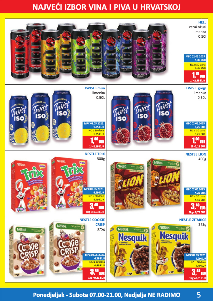 vrutak - Aktualni Vrutak katalog vrijedi od ponedjeljka 13.04.2026 do nedjelje 26.04.2026 - page: 5