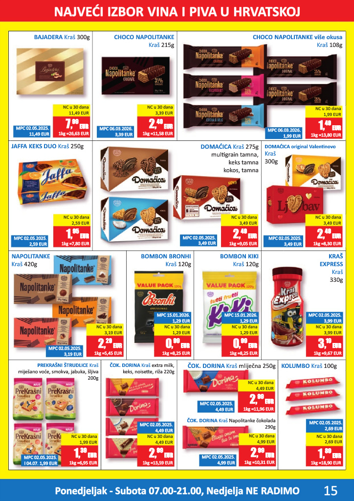 vrutak - Aktualni Vrutak katalog vrijedi od ponedjeljka 13.04.2026 do nedjelje 26.04.2026 - page: 15