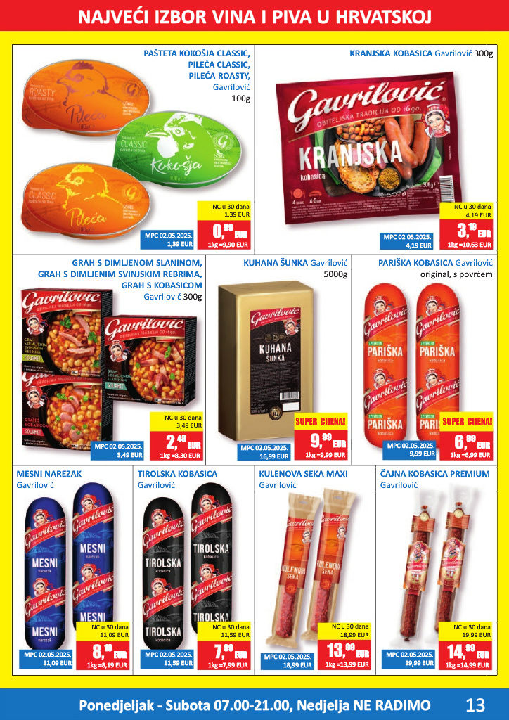 vrutak - Aktualni Vrutak katalog vrijedi od ponedjeljka 11.05.2026 do nedjelje 24.05.2026 - page: 13