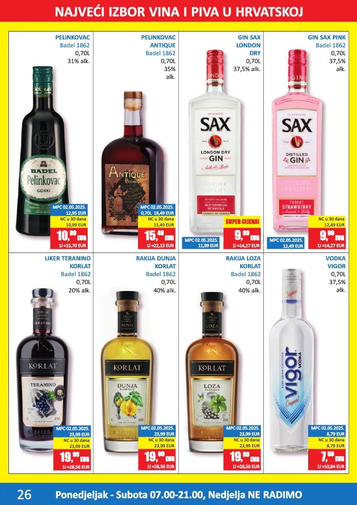 vrutak - Aktualni Vrutak katalog vrijedi od ponedjeljka 11.05.2026 do nedjelje 24.05.2026 - page: 26