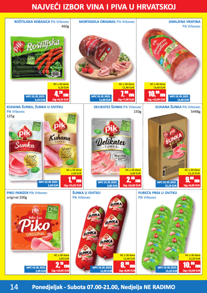 vrutak - Aktualni Vrutak katalog vrijedi od ponedjeljka 11.05.2026 do nedjelje 24.05.2026 - page: 14