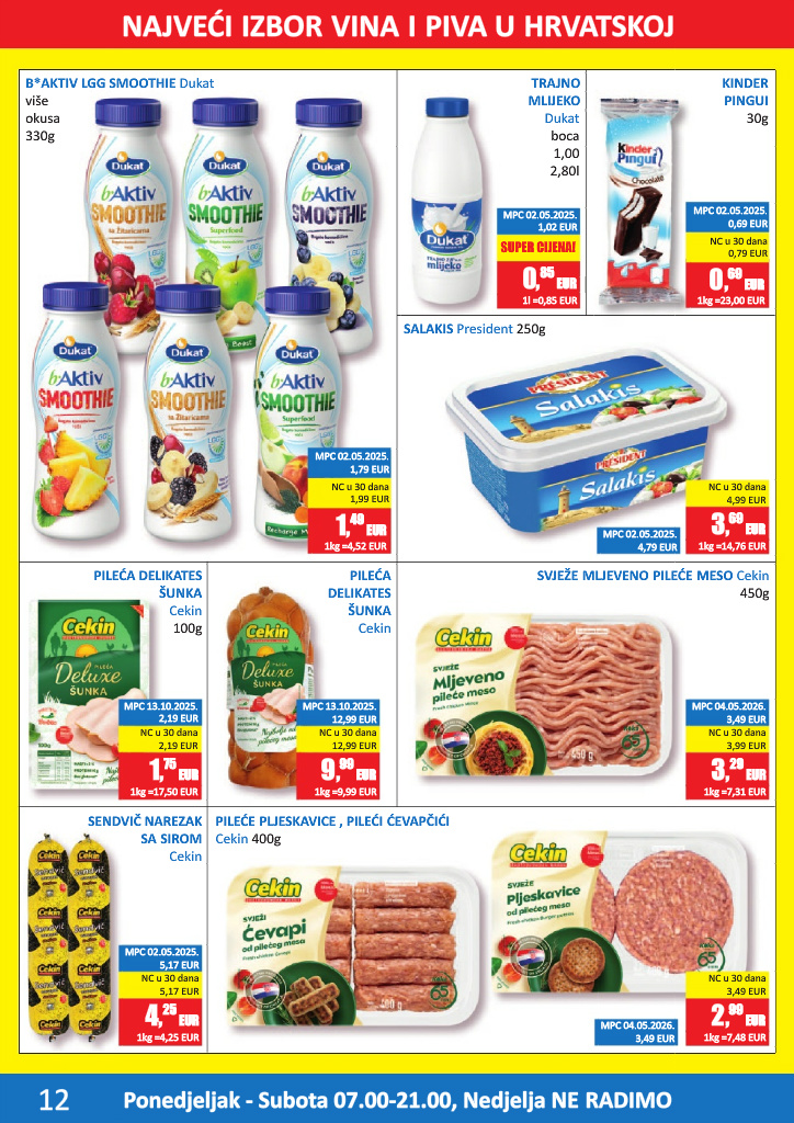 vrutak - Aktualni Vrutak katalog vrijedi od ponedjeljka 11.05.2026 do nedjelje 24.05.2026 - page: 12