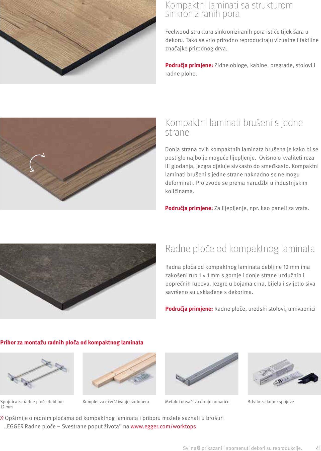 elgrad - Katalog Egger Kompaktni laminati Elgrad novi od petka 01.04.2022 - page: 41